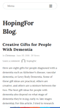 Mobile Screenshot of hopingfor.com