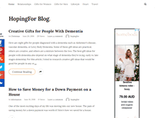 Tablet Screenshot of hopingfor.com